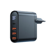 Mcdodo Ch 2250 33w 4 Port Digital Display Fast Charge Adapter (black) - CompuMe